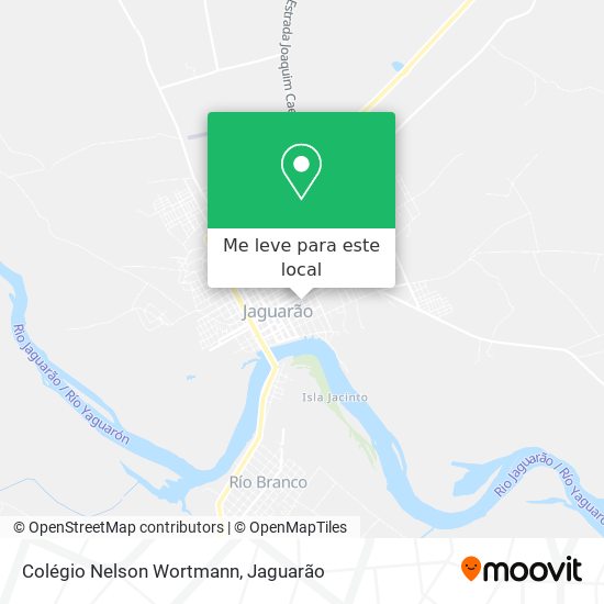 Colégio Nelson Wortmann mapa