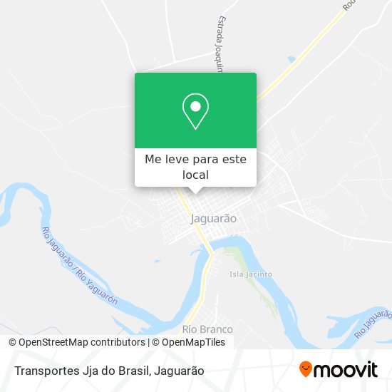 Transportes Jja do Brasil mapa