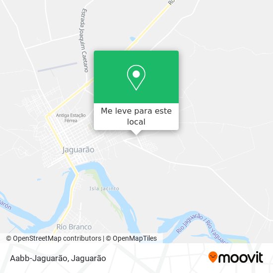 Aabb-Jaguarão mapa
