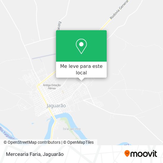 Mercearia Faria mapa
