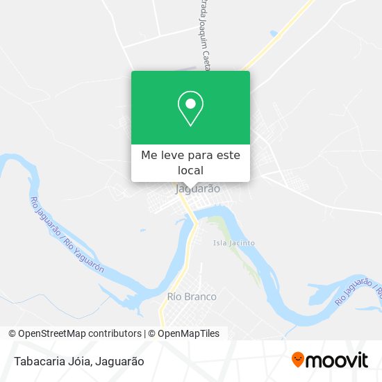 Tabacaria Jóia mapa
