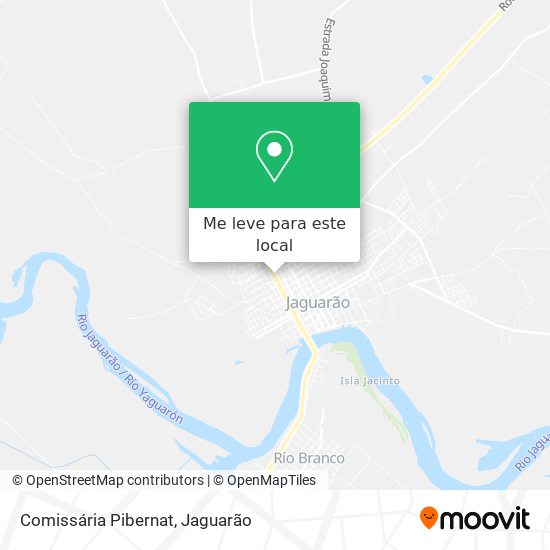 Comissária Pibernat mapa