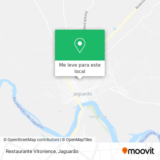 Restaurante Vitorience mapa