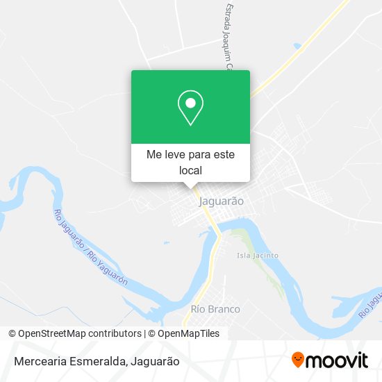 Mercearia Esmeralda mapa