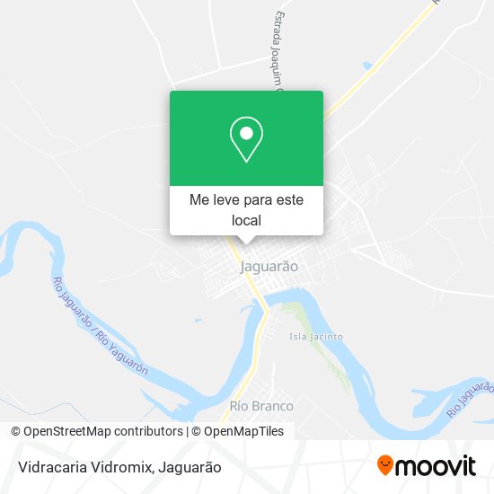 Vidracaria Vidromix mapa