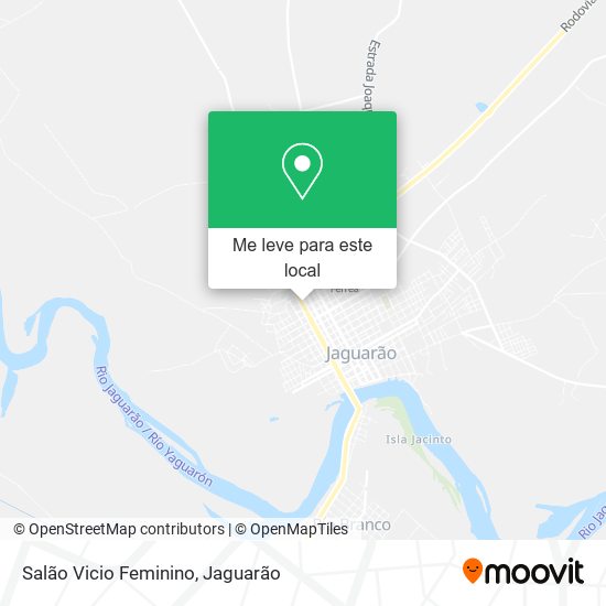 Salão Vicio Feminino mapa