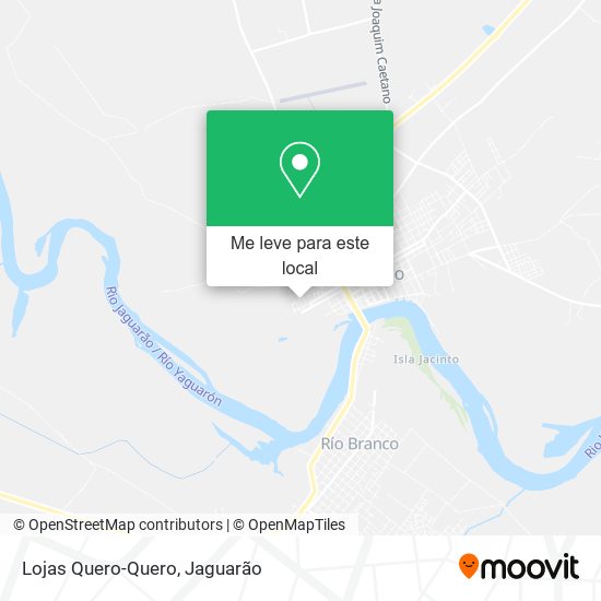 Lojas Quero-Quero mapa