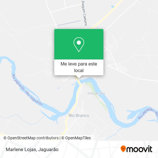 Marlene Lojas mapa