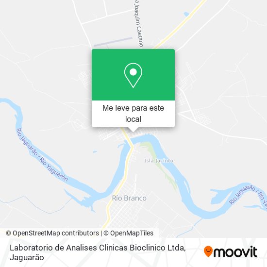 Laboratorio de Analises Clinicas Bioclinico Ltda mapa