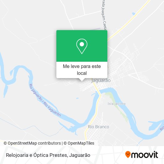 Relojoaria e Óptica Prestes mapa