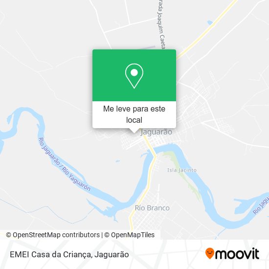 EMEI Casa da Criança mapa