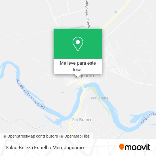 Salão Beleza Espelho Meu mapa