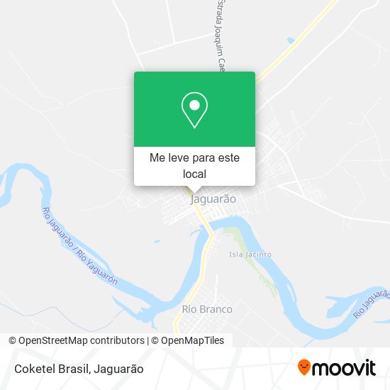 Coketel Brasil mapa