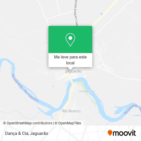 Dança & Cia mapa