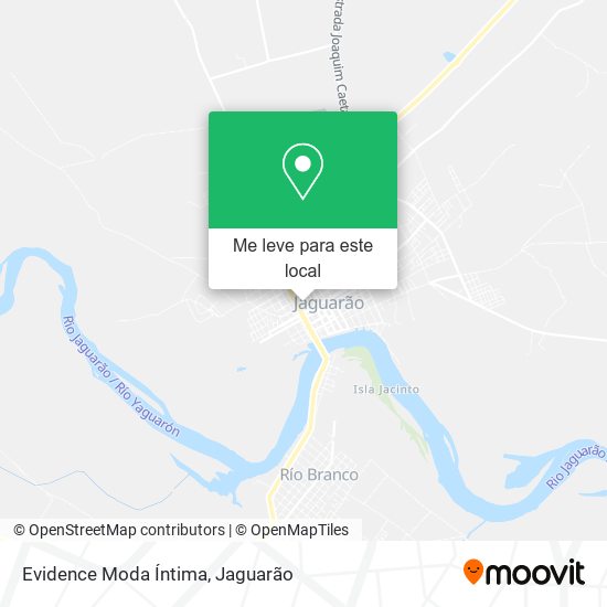 Evidence Moda Íntima mapa