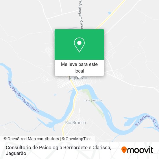 Consultório de Psicologia Bernardete e Clarissa mapa