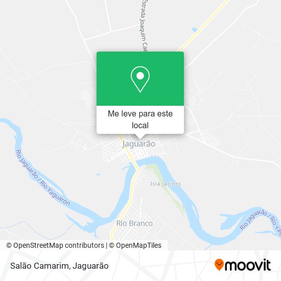 Salão Camarim mapa