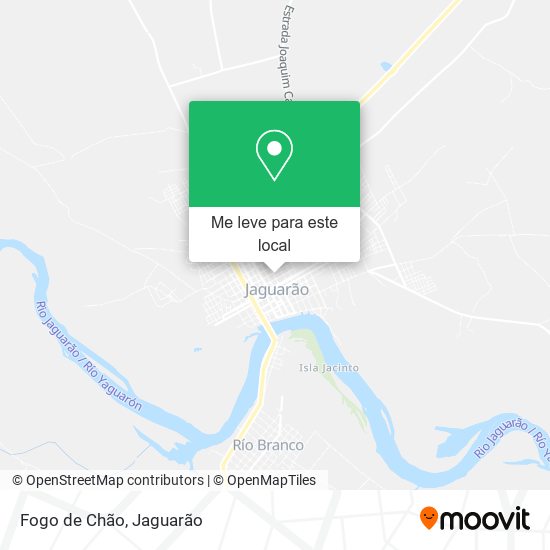 Fogo de Chão mapa
