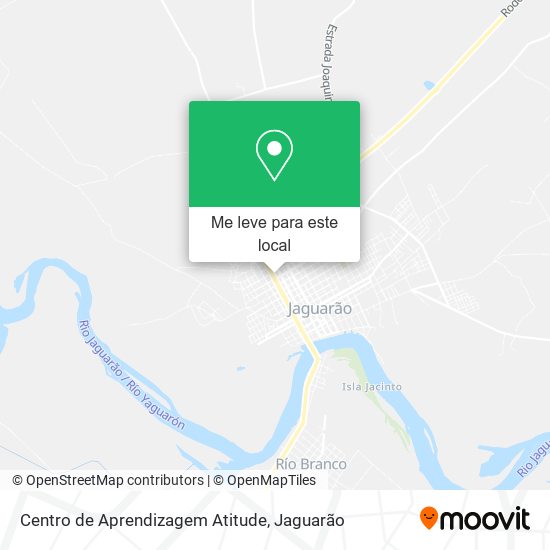 Centro de Aprendizagem Atitude mapa