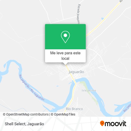 Shell Select mapa