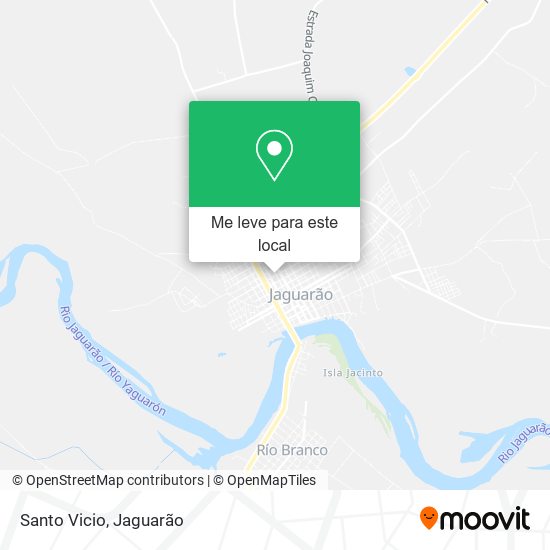 Santo Vicio mapa