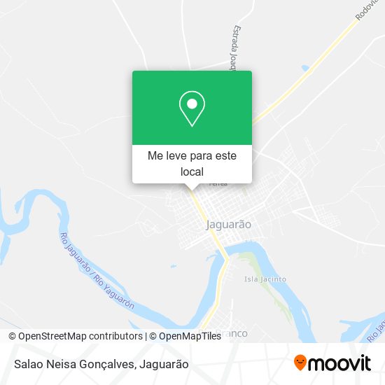 Salao Neisa Gonçalves mapa