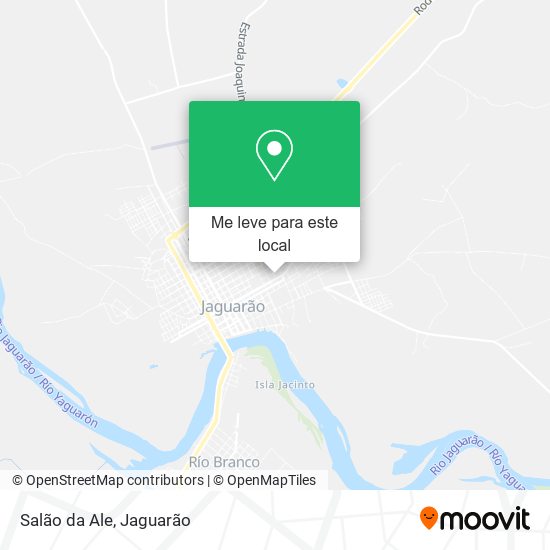 Salão da Ale mapa