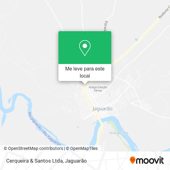 Cerqueira & Santos Ltda mapa