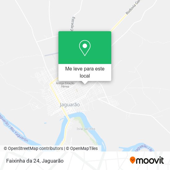 Faixinha da 24 mapa