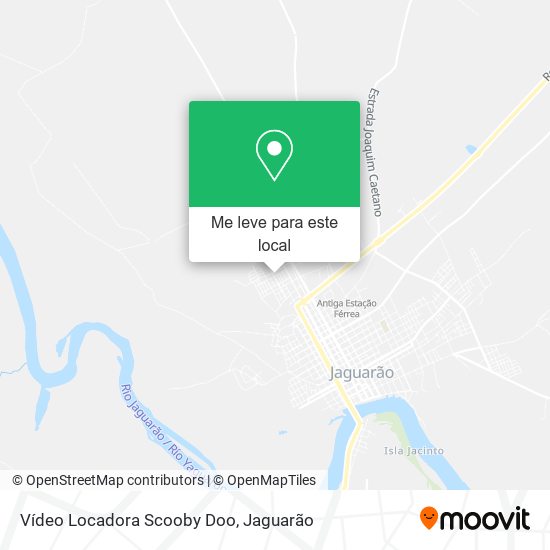 Vídeo Locadora Scooby Doo mapa