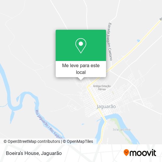 Boeira's House mapa