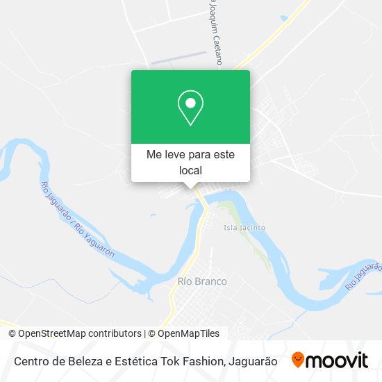 Centro de Beleza e Estética Tok Fashion mapa