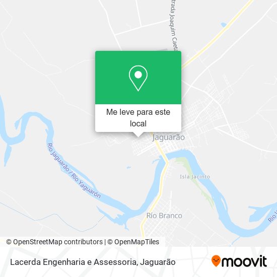 Lacerda Engenharia e Assessoria mapa