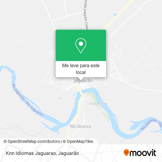 Knn Idiomas Jaguarao mapa