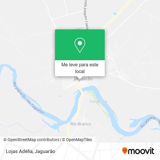 Lojas Adélia mapa