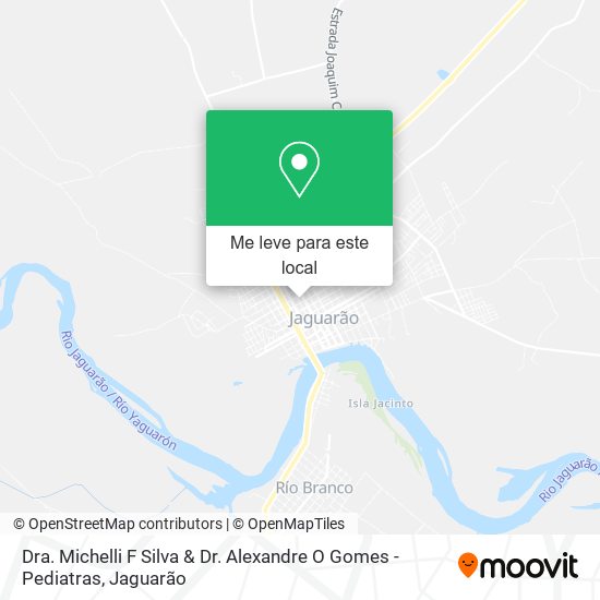 Dra. Michelli F Silva & Dr. Alexandre O Gomes - Pediatras mapa