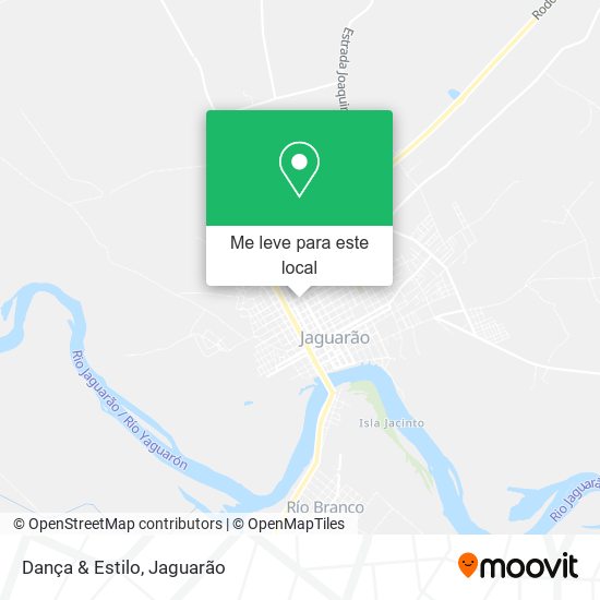 Dança & Estilo mapa