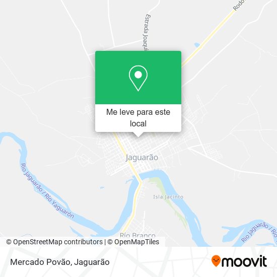 Mercado Povão mapa