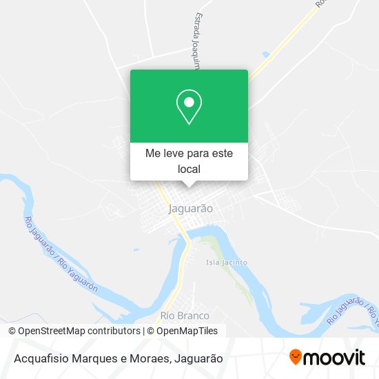 Acquafisio Marques e Moraes mapa