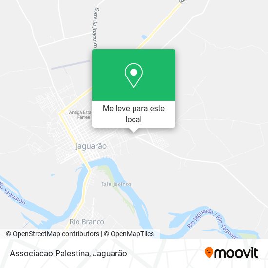 Associacao Palestina mapa