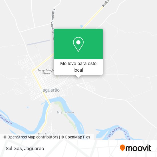 Sul Gás mapa