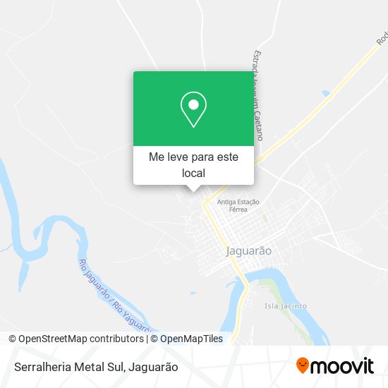 Serralheria Metal Sul mapa