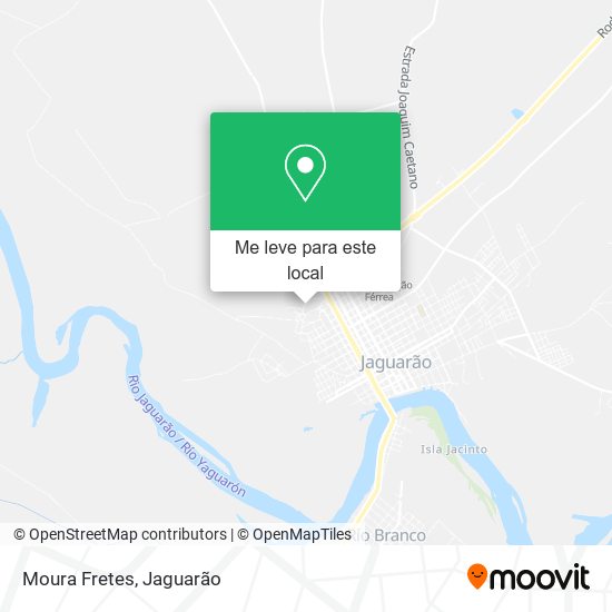 Moura Fretes mapa