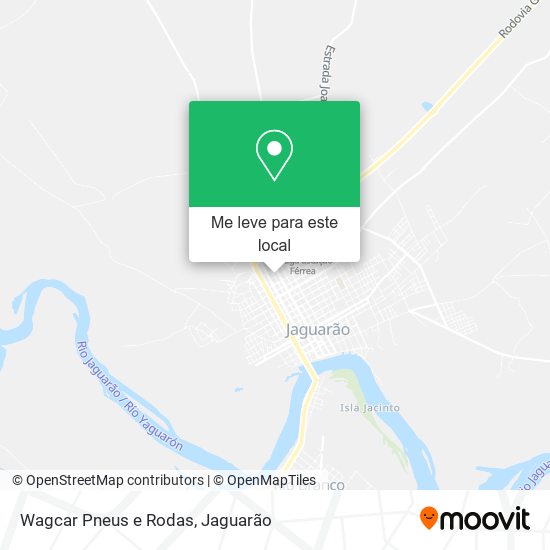 Wagcar Pneus e Rodas mapa