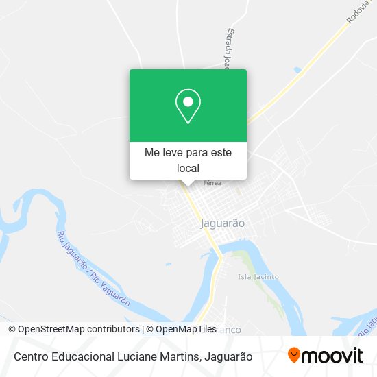 Centro Educacional Luciane Martins mapa