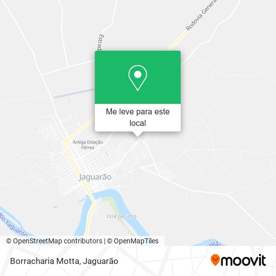 Borracharia Motta mapa