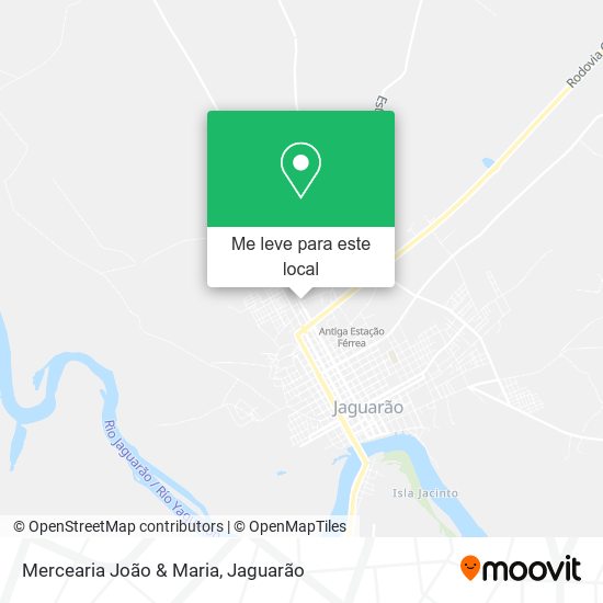 Mercearia João & Maria mapa