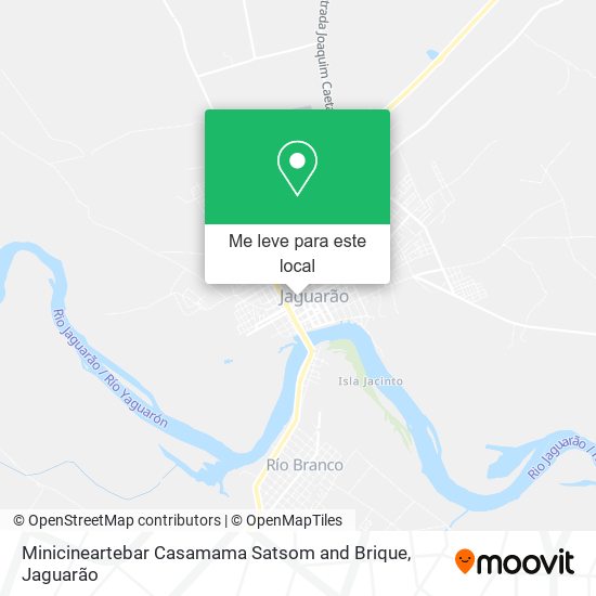 Minicineartebar Casamama Satsom and Brique mapa