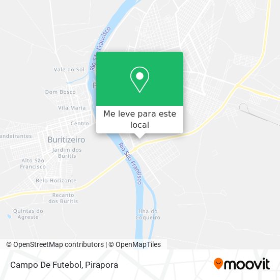 Campo De Futebol mapa
