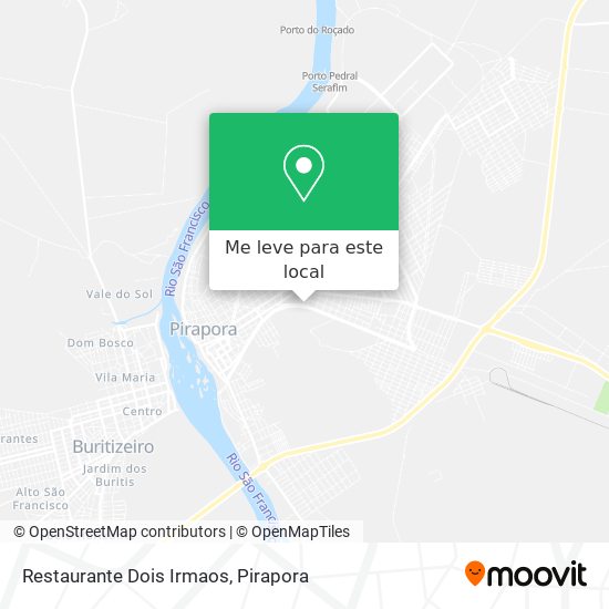 Restaurante Dois Irmaos mapa